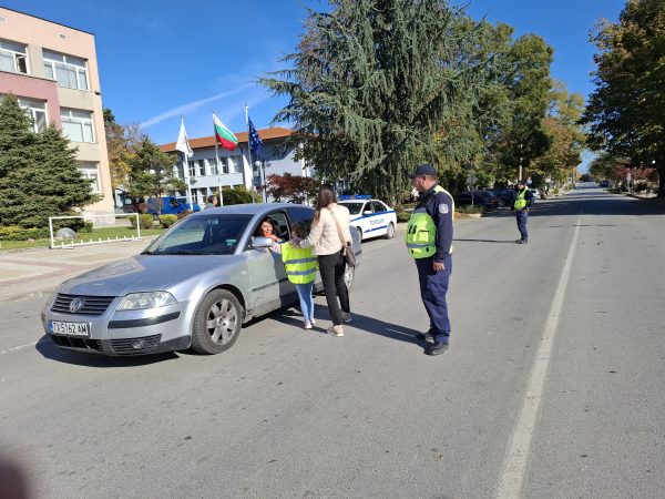 Акция Пази детето на пътя на РУ Полиция Шабла