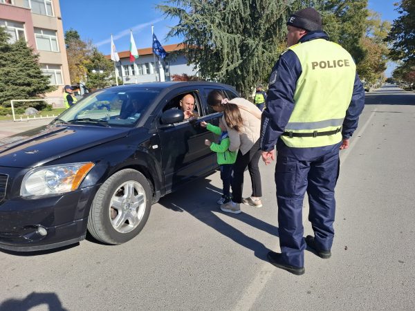 Акция Пази детето на пътя на РУ Полиция Шабла